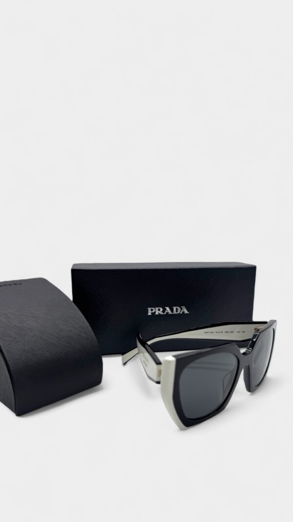 PRADA - RECTANGLE SUNGLASSES BICOLOR - Image 2
